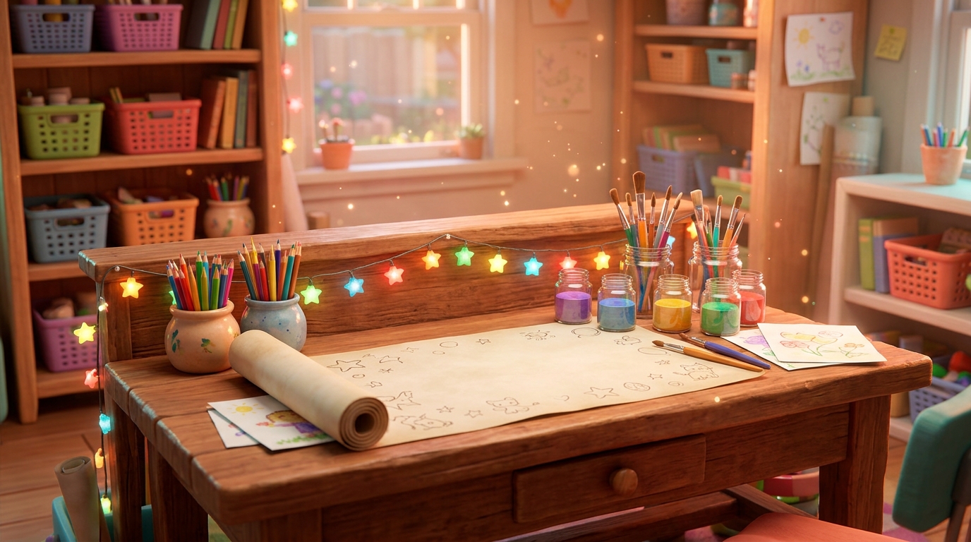 3D Creative Craft Studio Workbench